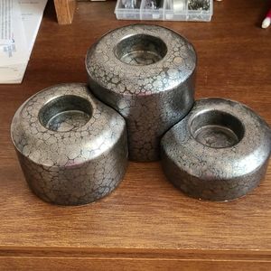 3pc Partylite Candle Holder